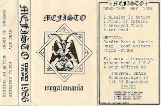 Mefisto – Megalomania (1986) – Demo (Swe)